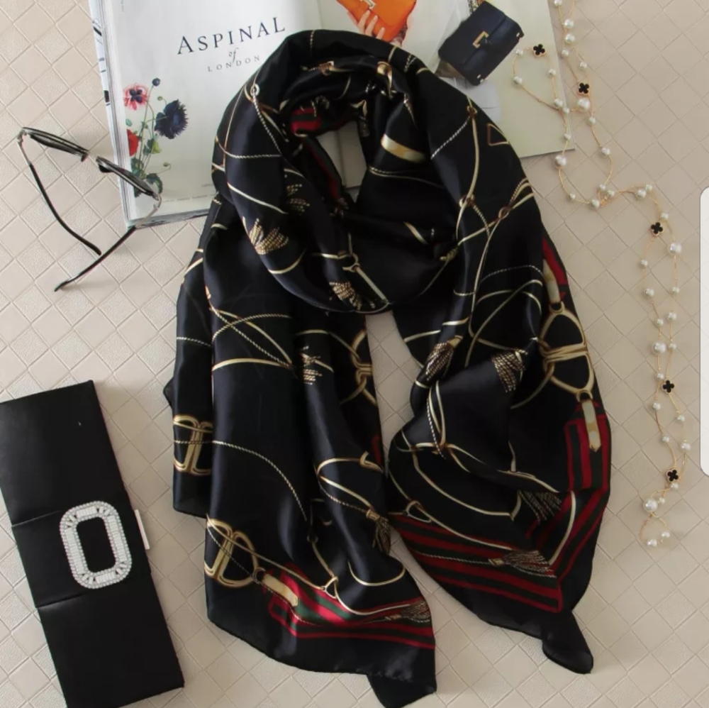 Summer Silk Fashion Scarf